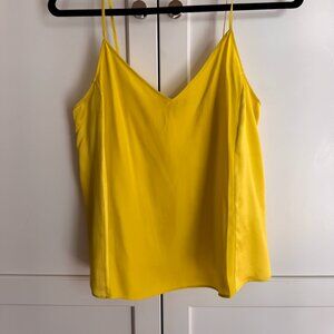 Rag & Bone Lime Green Silk Camisole Tank Top